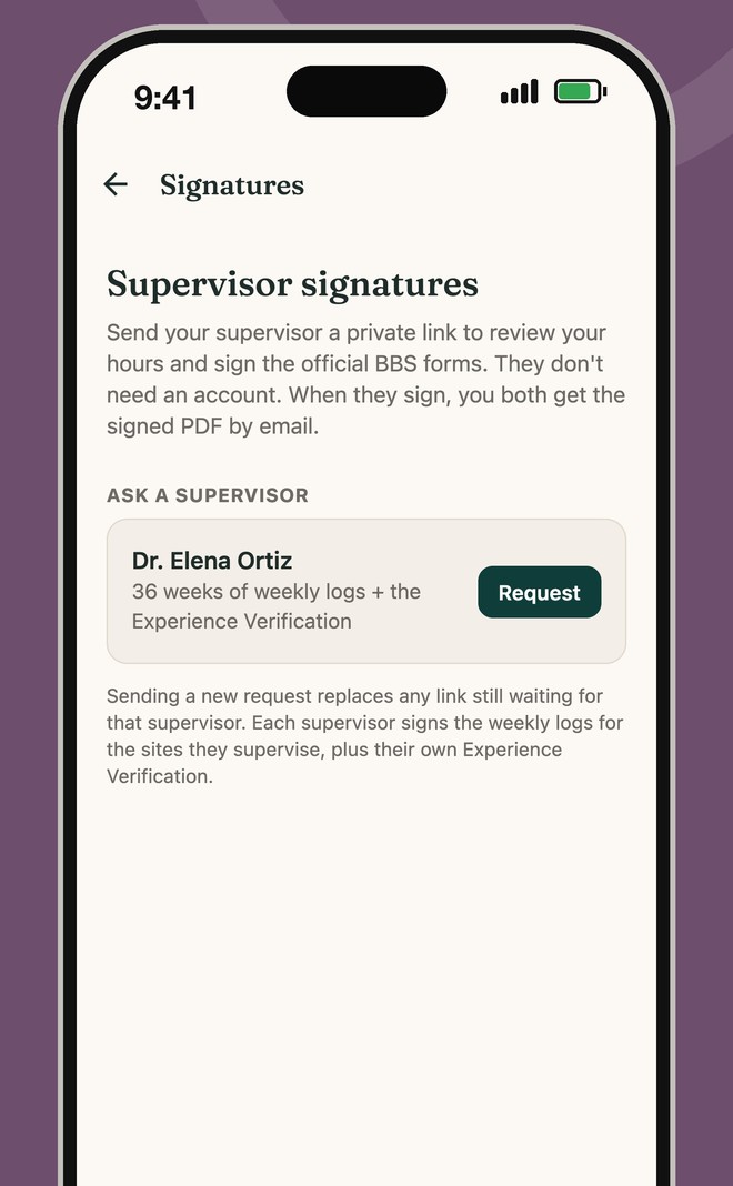 Sending forms to a supervisor to sign in Confirm